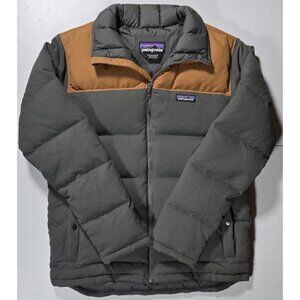 Patagonia 28322 Long Sleeve Zip Duck Down Filled Nylon Puffer Jacket Coat Men S